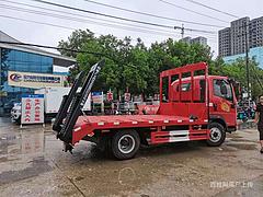 拖小型挖机拖车 拖60/80挖机平板拖车厂家直址