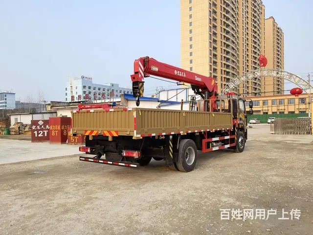 福田单排单桥6.3吨8吨10吨随车吊 可分期多少钱 - 图片 6