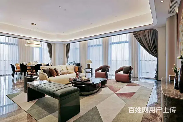 奥体朝龙汇大平层公馆主力户型420方460方520方豪装江景 - 图片 4