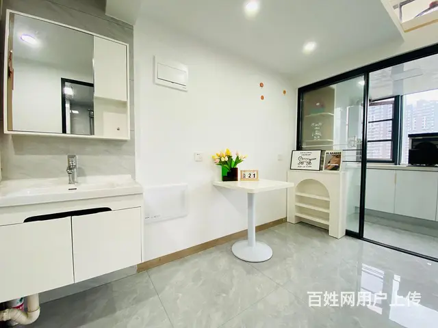 小清新风格loft精装1室1厅1卫园林路地铁直播公 - 图片 5