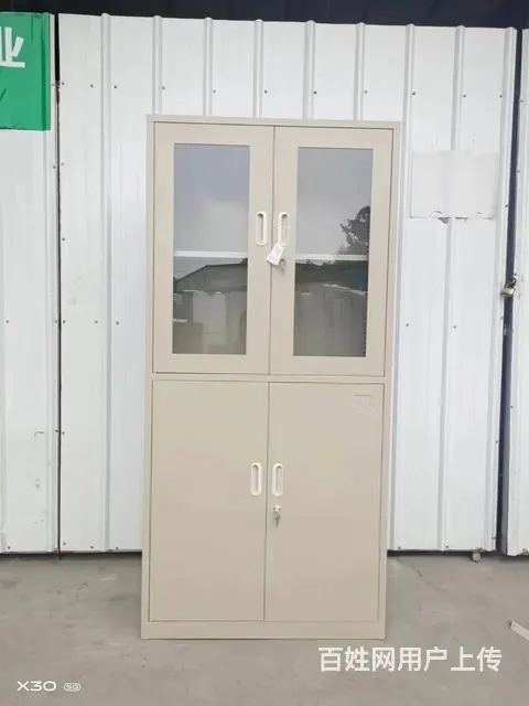 阳台办公室文件柜铁皮柜档案柜资料柜工具矮柜储物柜带 - 图片 5