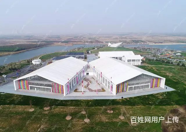 定制展会展览篷房 奠基仪式庆典大棚 拆搭便捷 - 图片 2
