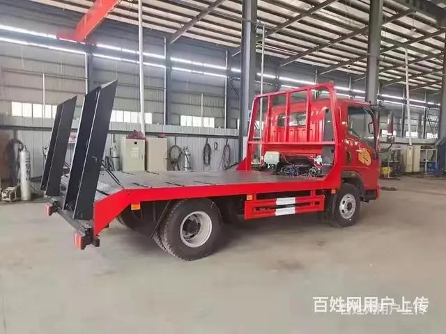 蓝牌不超载挖机平板车拖板车 火爆热销 - 图片 6