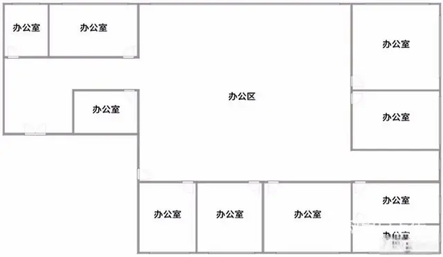 价格美丽带中央空调武侯新城富顿中心优博广场精装550平 - 图片 8