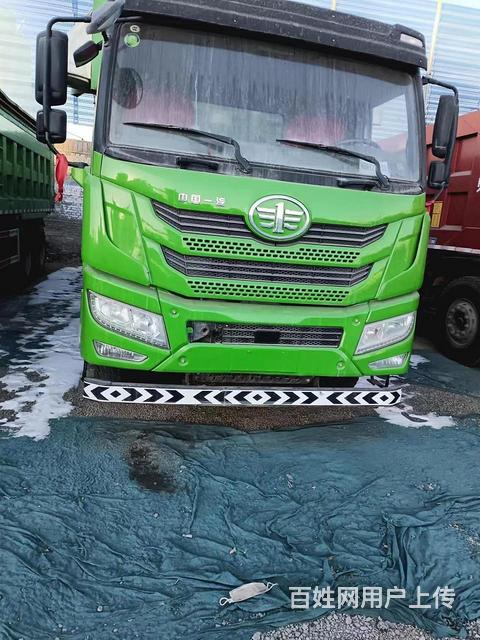 出售21年国五轻型解放捍卫6米大箱自卸车350马力的图片