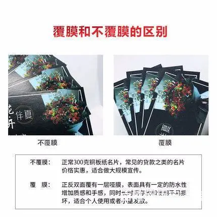 海口琼山定制名片 铜版纸名片设计公司 - 图片 1