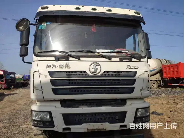 售18年二手德龙大20方搅拌车马力380前四后八 - 图片 1