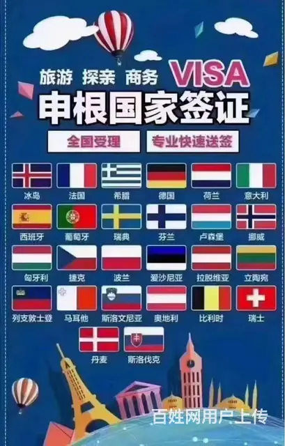 专业办理欧洲申根各国签证 - 图片