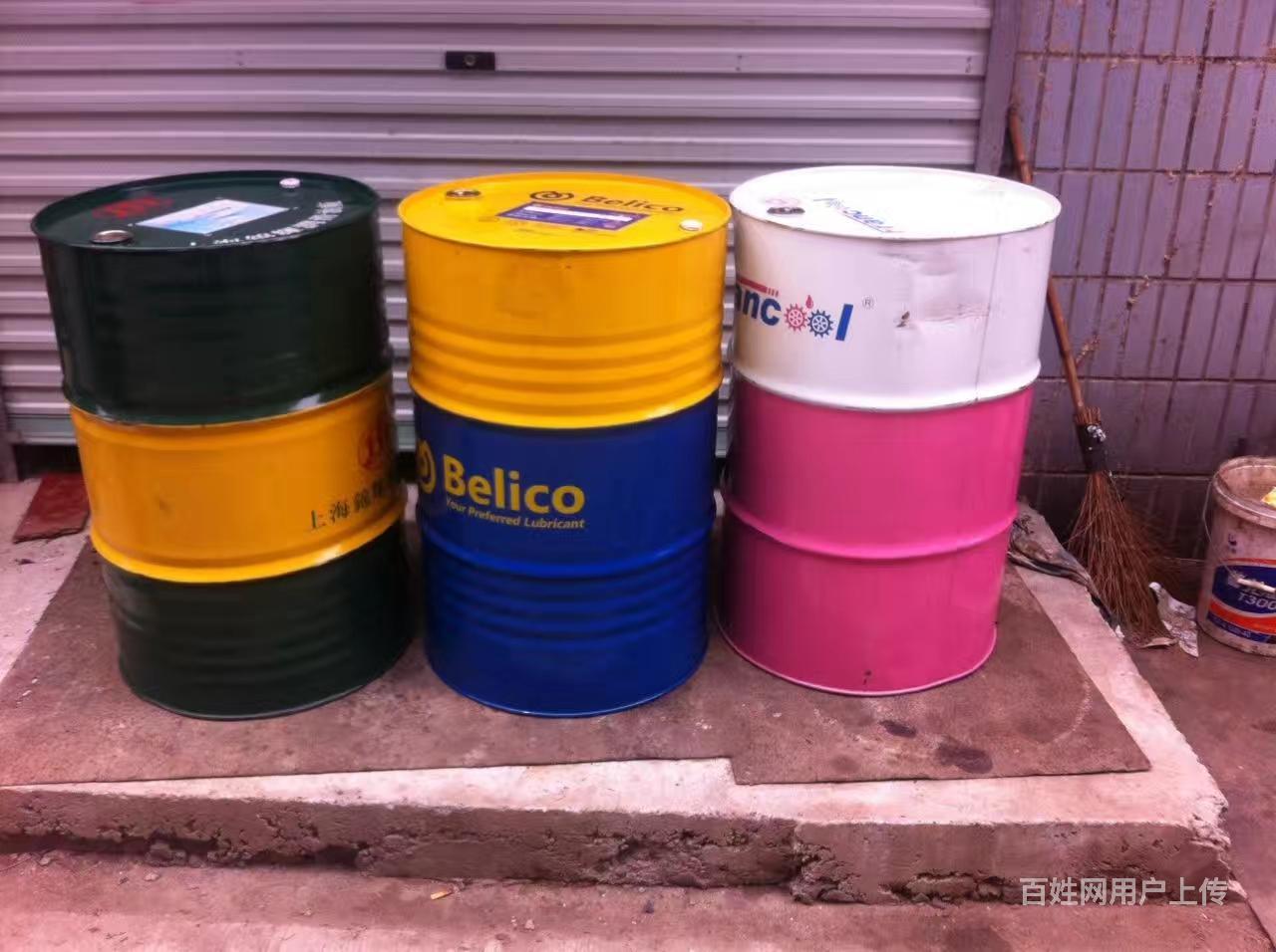 油桶可以切割 柴油桶 200l大铁桶.二手油桶