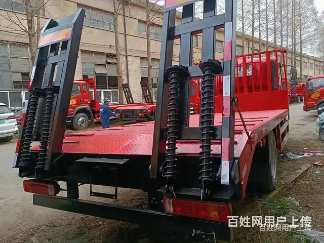 解放大王单桥挖机平板拖车 手续齐全 - 图片 5