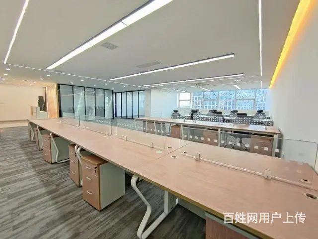 免中介费纯写字楼大工位区地铁492平精装修全套新家具拎包办公 - 图片 9