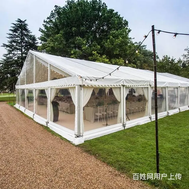 哈尔滨展会服务大蓬 出口帐篷 铝合金框架结构 - 图片 1