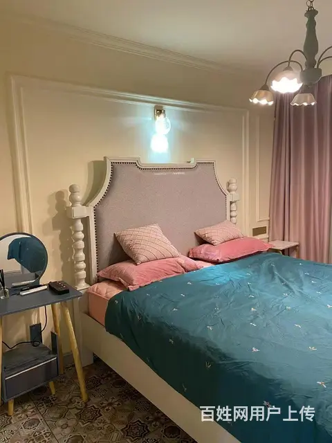 河东一高中 宏运凤凰新城二期8楼一室一厅精装婚房床液晶电视冰 - 图片 1