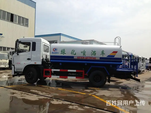 东风新款专底12方洒水车玉柴160马车现车可分期 - 图片 4