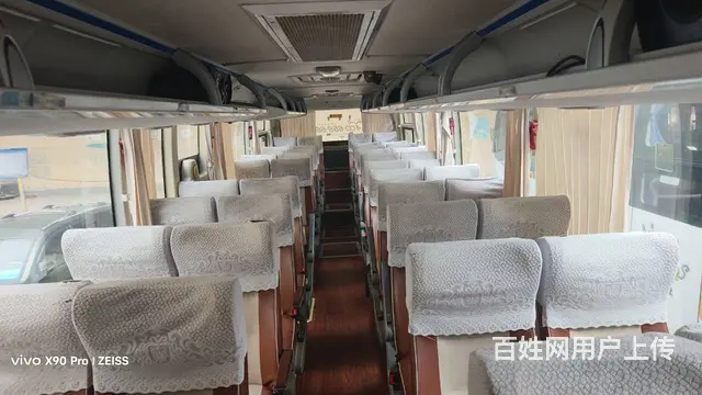粤牌国四47座气囊中门宇通6119旅游车 - 图片 5