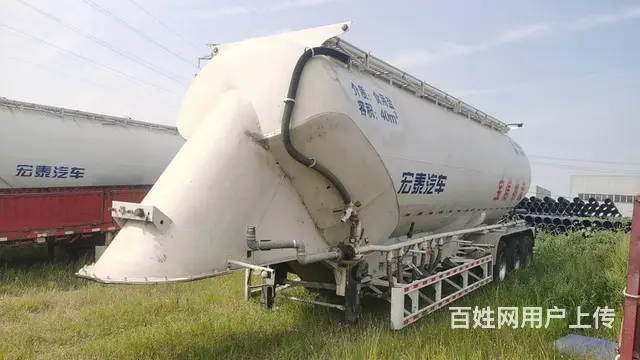 便宜处理40立方铝合金罐车 - 图片