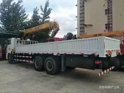 陕汽德龙14吨随车起重运输车厂家售后有保障
