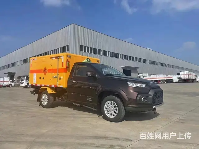 江铃蓝牌2米31类爆破器材厢式车包上户价格 - 图片 3