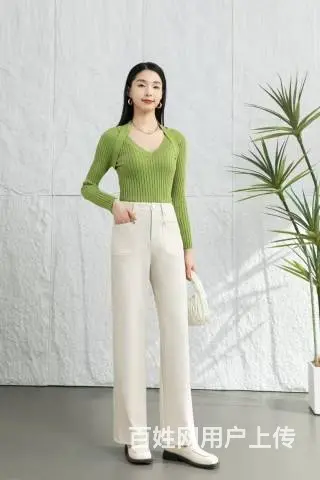 武汉盛依服饰韩氏伊人2025春季新款女裤上新折扣 - 图片 6