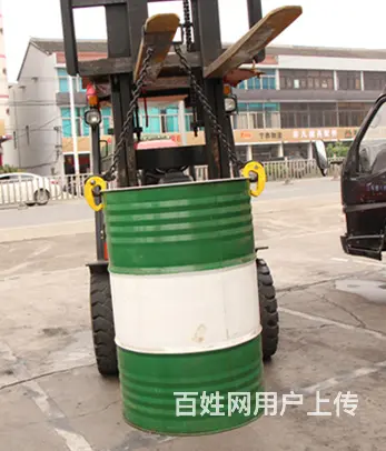 叉车抱桶器鹰嘴夹具吊具油桶车油桶搬运堆高车油桶吊夹 - 图片 8