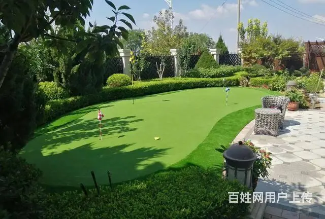 高尔夫嵌沙工程果岭 模拟人造施工果岭练习场 - 图片 3