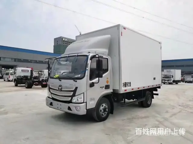 信阳 蓝牌福田宽体冷藏车肉钩车厂家直销包上户 - 图片 9