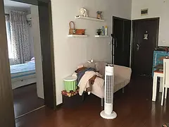 地铁房柴林西区 5楼 干净明亮大一室 精装修家电齐 可长租