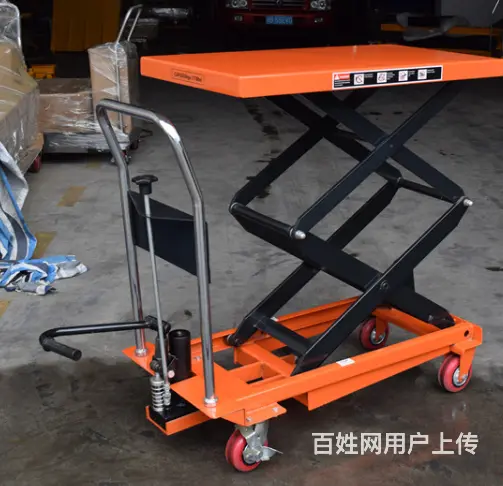 塑料箱搬运车乌龟车塑料手推车快递拉货车折叠平板车 - 图片 7