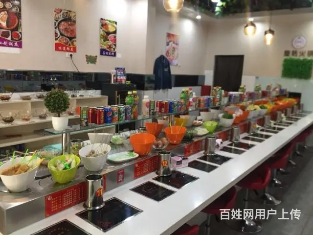 【都市时讯 免费找店】凤一小学旁旋转小火锅烤肉店转 - 图片 6