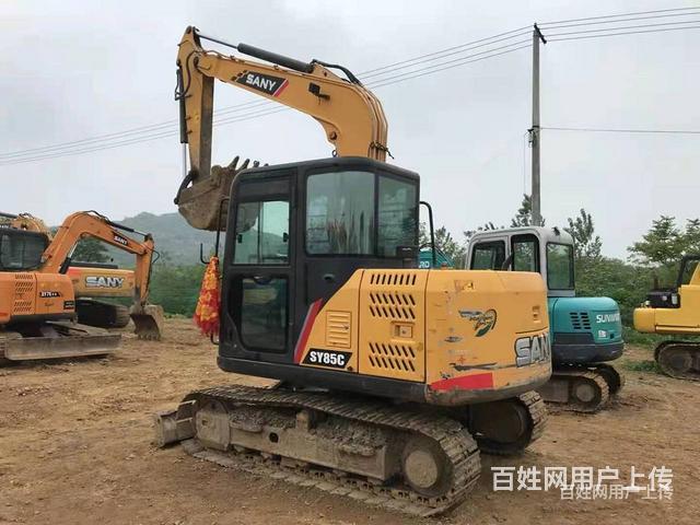 甘孜 转让原版三一75二手挖掘机节能省油动作快的图片