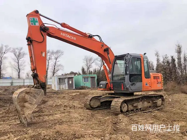 淄博便宜出售进口日立120二手挖掘机省油动作快 - 图片 2