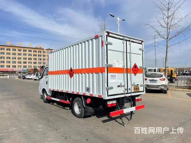 福田欧马可蓝牌易燃气体厢式运输车   126马力 - 图片 2