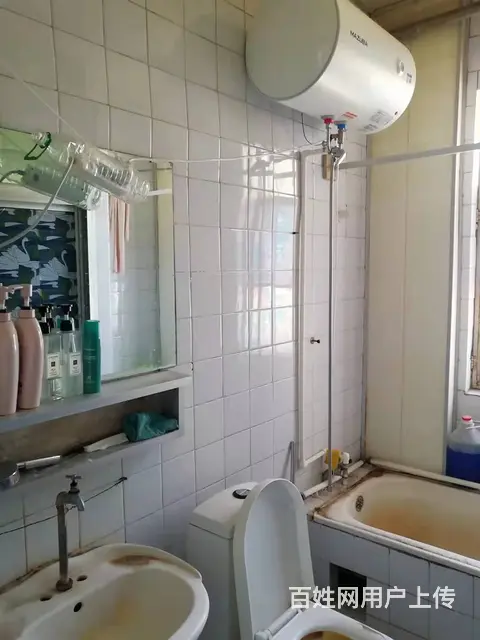 双塔医院附近六楼合租主卧床沙发桌椅宽带热水器洗衣450，押一 - 图片 5