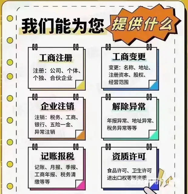 雨花区桂花路口 劳动中路零元办执照 代理记账 股转 - 图片 1