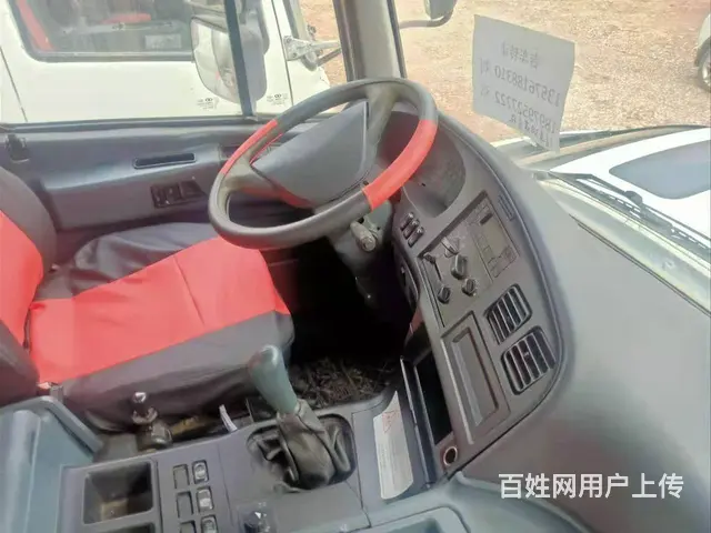 二手16年国四华凌前四后八18方水泥罐车380马力 - 图片 2