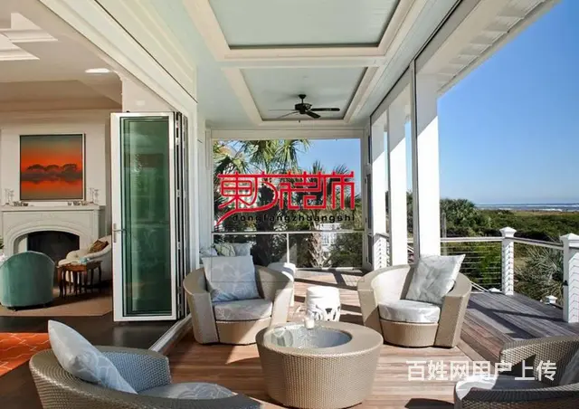 淄博阳光房设计方案设计效果图露台花园阳光房遮阳棚会 - 图片 11
