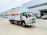 吕梁 江铃蓝牌气瓶车仓栏 爆炸品危险品运输车
