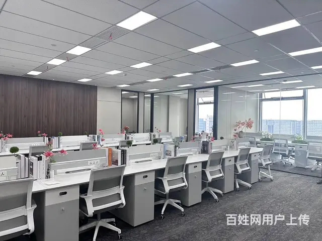 德信中心彭埠地铁口，精装带家具，70方-328方都有 - 图片 4