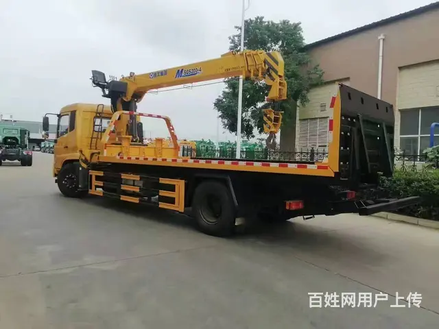东风天锦带吊一托二黄牌清障车（可分期 0首付） - 图片 3