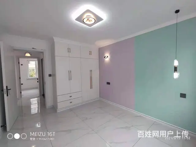 十二中学区幸福家园多层1楼54平南北通精装地暖带仓房可贷款！ - 图片 1