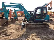 出售本地二手挖掘机山河80工作两年现低价出售
