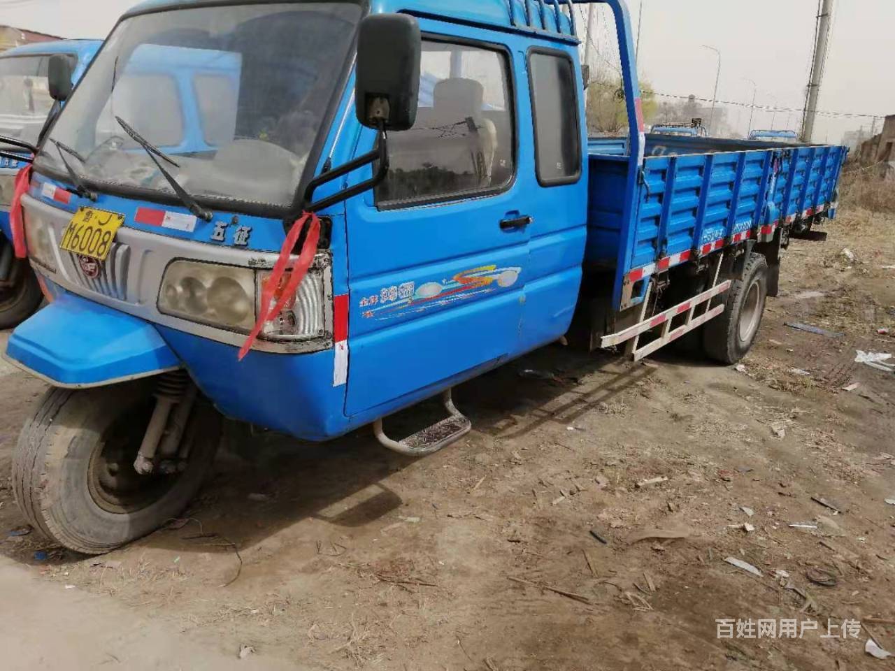 出售二手五徵五輪平板車 高低速斷氣剎 4.8米大箱