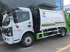 东风多利卡国六后装式压缩垃圾车 价格优惠 售后无忧