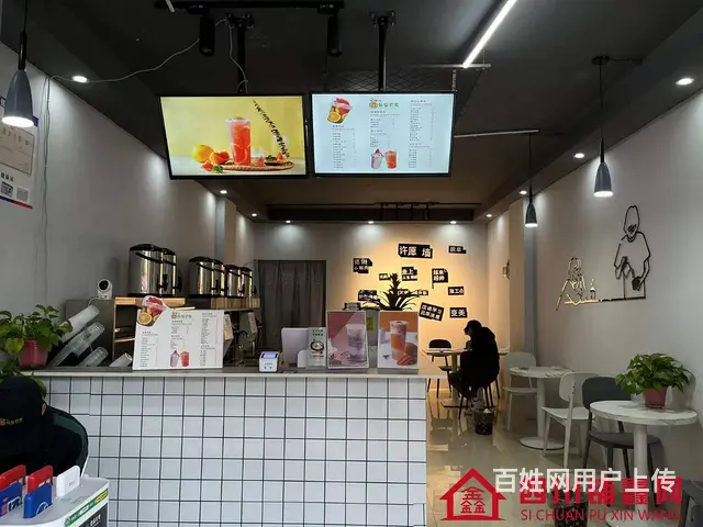 （四川铺鑫网）巴州区回风第七小学旁50㎡奶茶店转让 - 图片 6