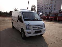 忻州面包式保温冷藏车 蓝牌4.2米厢式肉钩冷冻车
