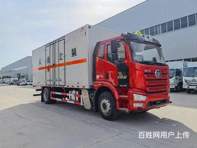 国六解放单桥10吨爆破器材运输车厂家直销 - 图片 2