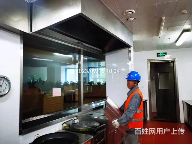 昆山千灯餐饮公司食堂大型排烟系统清洗公司 - 图片 6