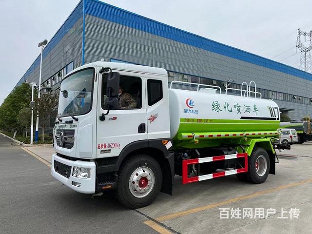国六东风D9型12方工地专用洒水车 全国联保送货上门的图片
