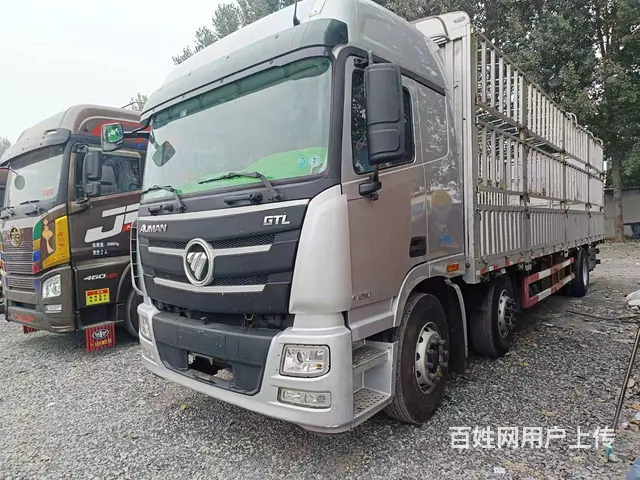 出售二手9.6米高栏欧曼GTL前四后四国六290 - 图片 1