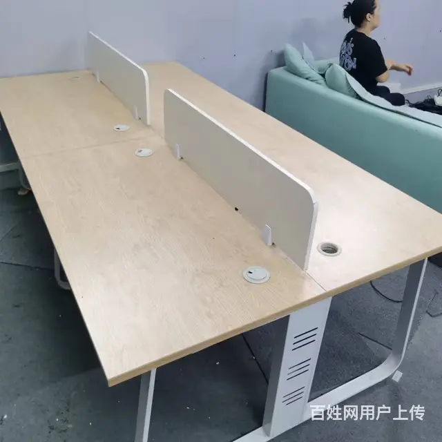 大量95成新员工桌椅出售，老板桌书柜文件柜，会议桌 - 图片 7